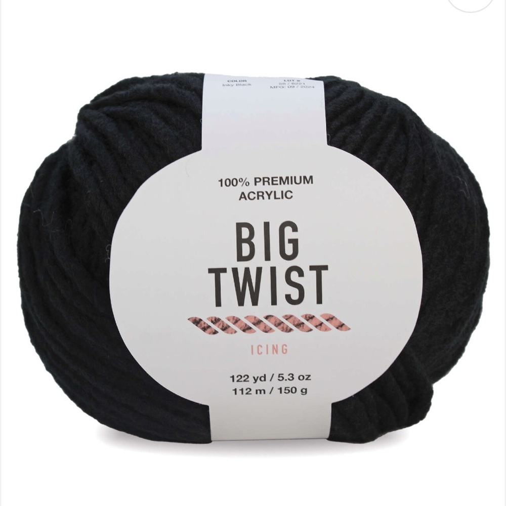 Icing 122yds Super Bulky Acrylic Yarn by Big Twist